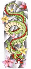 chinese dragon tattoos designs